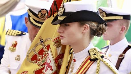 El 'último vals' de Leonor: la emotiva jura en Nueva York con la que se despide de Elcano en su regreso a España