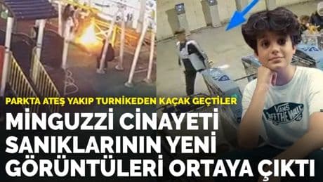 Minguzzi cinayeti sanıklarının yeni görüntüleri ortaya çıktı: Parkta ateş yakıp turnikeden kaçak geçtiler