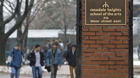 Toronto parents rally to save job of long-serving principal at arts high school