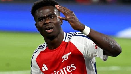 Arsenal fans all say the same thing about Bukayo Saka moment in PSG defeat
