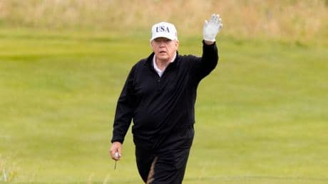Donald Trump will get The Open back to Turnberry thanks to the Prime Minister - stunning claim from golf agent
