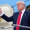 Trump praises PM as he arrives in Scotland for four-day trip