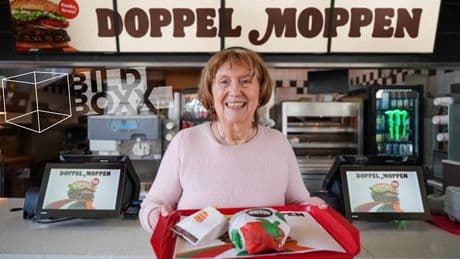 Deutschlands neue Burger-Queen - Ein Versprecher machte Grete (84) berühmt
