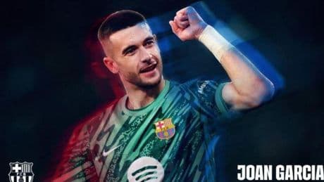 Oficial: Joan Garcia ficha por el FC Barcelona