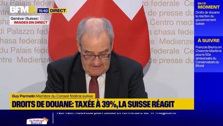Droits de douane américains : "un coup de massue", admet la Suisse