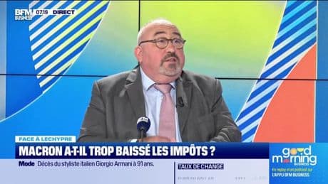 Emmanuel Lechypre face à Raphaël Legendre : Macron a-t-il trop baissé les impôts ?- 05/09