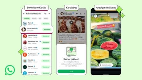 WhatsApp macht "Aktuelles"-Tab zur Werbeplattform