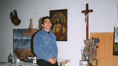 Pedro Hoz, pintor, 24 años: “Me crie viendo como mi abuelo vivía de los recuerdos y ahora me esfuerzo por crear mi propia memoria cada día; el pasado no existe, solo miramos para el futuro”