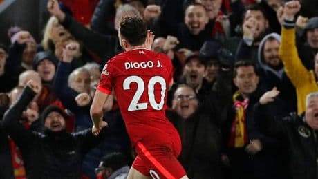 Liverpool retires number 20 shirt in honour of Diogo Jota