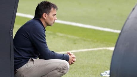 Garitano: "El Sporting, ahora mismo, no es candidato a nada"