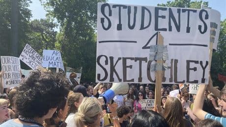Beloved Toronto principal to remain at school after students protest planned transfer