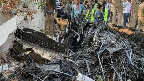 Air India crash: Experts reveal piece of plane 'not in right position' as it came down