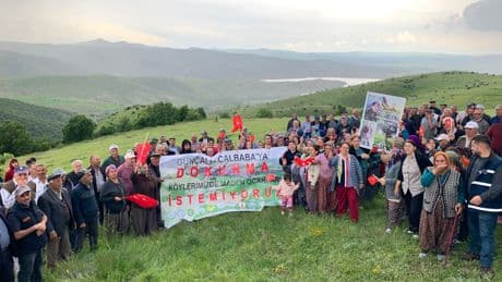 Köylünün merasında maden arama izni iptal edildi
