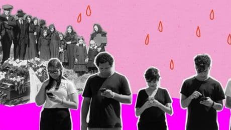 Nachrufe auf Instagram: Trauer um Papst und Prominente als Performance