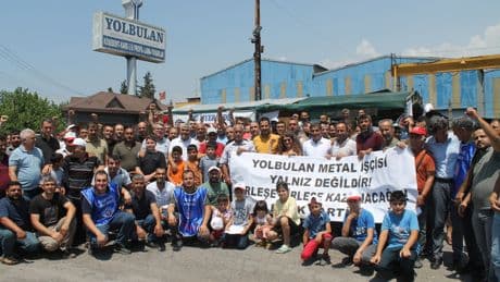 Grevdeki Yolbulan işçileri 1 Mayıs’ı fabrika önünde kutlayacak