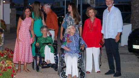 Comienzan las vacaciones de verano de la familia real en Marivent