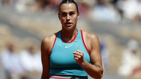 Roland-Garros : remarquable de solidité, Aryna Sabalenka au rendez-vous du dernier carré