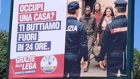 Roma, il comune censura i manifesti della Lega sul dl sicurezza: "È bavaglio comunista"