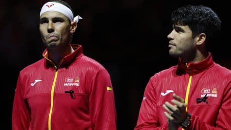 Carlos Alcaraz, sobre su primer partido contra Rafa Nadal: "Se acumuló todo, pero fue impresionante"