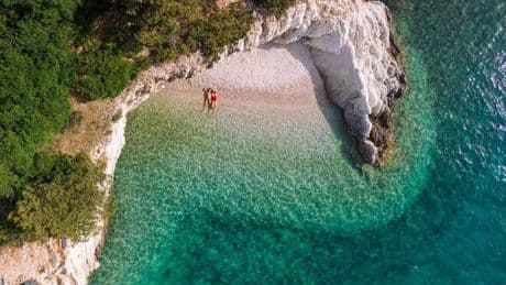 The tiny beautiful Greek island with gorgeous beaches and way less tourists than Santorini