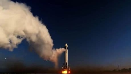 Watch moment iconic car maker enters space race after successfully launching reusable rocket
