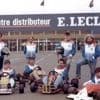 Quand les kartings prenaient possession du parking du Leclerc à Thouars