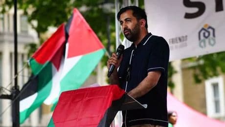 Humza Yousaf says family member was 'shot' in Gaza by Israeli forces and ran over by a tank