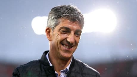 "Imanol Alguacil es el elegido por el club y por el nuevo director deportivo"