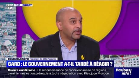Meurtre dans une mosquée du Gard: "C'est extrêmement surprenant (...) qu'il (Bruno Retailleau) ne se soit pas encore rendu sur les lieux", affirme Dominique Sopo, président de SOS Racisme