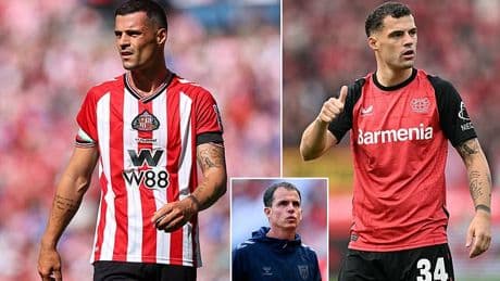 Granit Xhaka explains he's signed for Sunderland in order to 'SUFFER' to benefit his future career in remarkable interview about £17m shock transfer