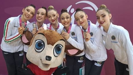 <p>Eurogymnica Torino, prime medaglie internazionali per le ginnaste torinesi</p>