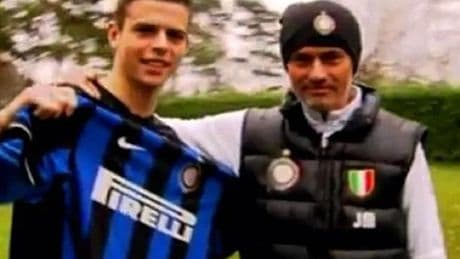 I joined Inter Milan after winning a TV competition then won the Champions League and body doubled for Cristiano Ronaldo