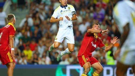 Triplete de Cristiano Ronaldo y doblete de asistencias de Joao Félix