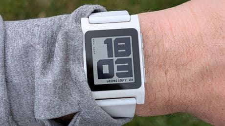 The new Pebble watch’s mobile app will also work with some old Pebble watches