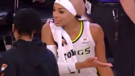 WNBA stars Satou Sabally, Dijonai Carrington have to be separated in tense postgame scene