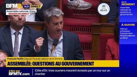 ArcelorMittal: François Ruffin compare le gouvernement à une "entreprise de pompes funèbres"