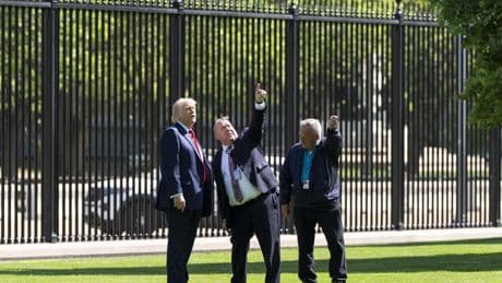 Trump's 'most magnificent poles' with U.S. flags to debut at White House