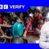 BBC Verify examines Israeli strikes as minimal aid enters Gaza