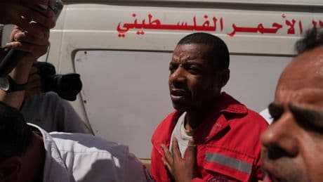 Palestinian paramedic who survived Israeli attack that killed 15 says soldiers shot colleagues calling for help