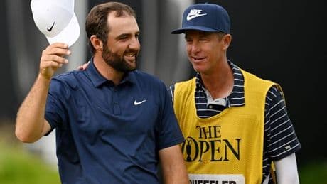 Scottie Scheffler's 'childish' financial agreement with caddie as bank balance hits £14m