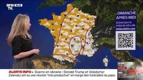 La météo pour ce dimanche 27 avril 2025