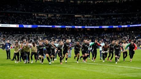 Arsenal and Inter Milan complete Champions League semi-final line-up