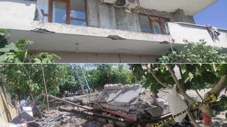 Batman'da altında yemek yedikleri balkon çöktü, 3 kişi hayatını kaybetti