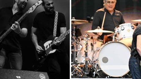 El batería del Boss monta su verbena rockera con músicos de Getxo