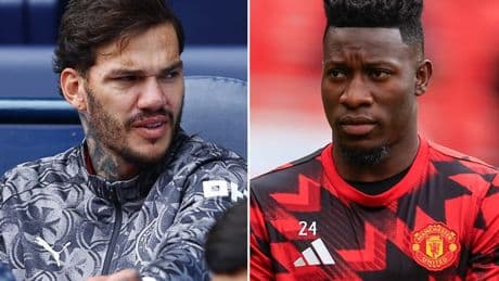Ederson and Andre Onana to meet during Man City vs Man Utd as absences speak volumes
