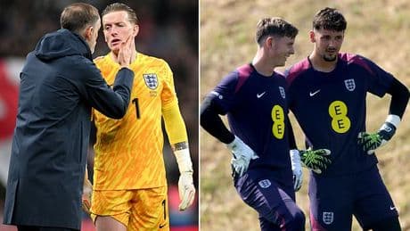 Thomas Tuchel warns Jordan Pickford 'the race is on' for England's No 1 spot... and he also has a message for Man City outcast Jack Grealish