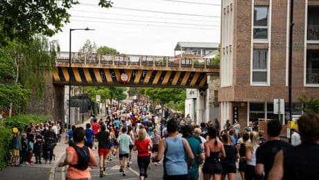 Hackney Half marathon in pictures as 25,000 people race through iconic streets
