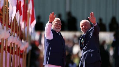 India y Brasil harán frente a Trump con un aumento del comercio bilateral de 20.000 millones