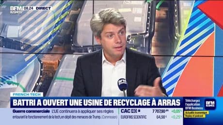 French Tech : Battri a ouvert une usine de recyclage à Arras - 02/09