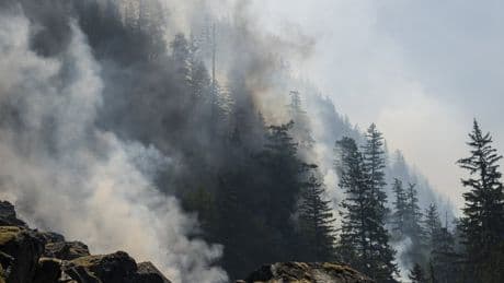 ‘Fire everywhere’: Squamish wildfire burns within 40 feet of home